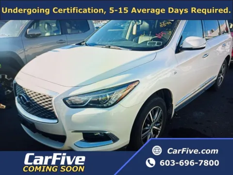 White 2017 INFINITI QX60 for sale in Nashua, NH
