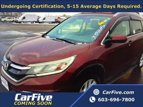 Red 2015 Honda CR-V EX-L for sale in Nashua, NH