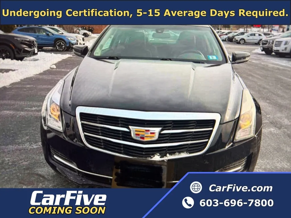 Black 2016 Cadillac ATS 2.0L Turbo for sale in Nashua, NH