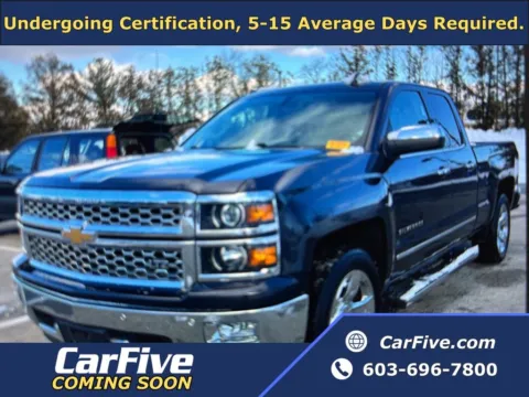 Gray 2015 Chevrolet Silverado 1500 LTZ for sale in Nashua, NH