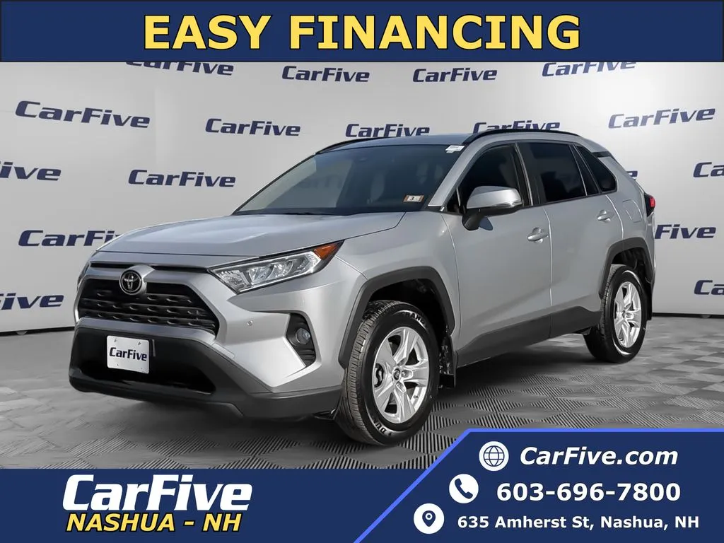 Silver 2019 Toyota RAV4 XLE for sale in Nashua, NH