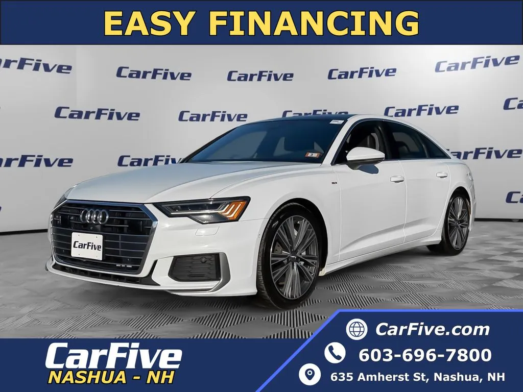 White 2019 Audi A6 3.0T Prestige for sale in Nashua, NH