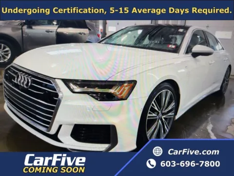 White 2019 Audi A6 3.0T Prestige for sale in Nashua, NH