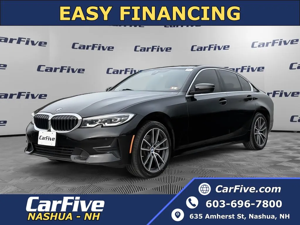 Black 2021 BMW 3 Series 330i xDrive for sale in Nashua, NH