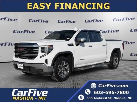 White 2022 GMC Sierra 1500 SLT for sale in Nashua, NH