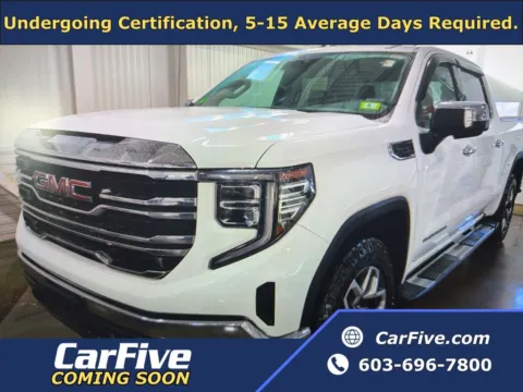 White 2022 GMC Sierra 1500 SLT for sale in Nashua, NH