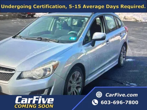 Silver 2015 Subaru Impreza 2.0i Sport Premium for sale in Nashua, NH
