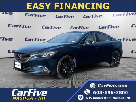 Blue 2017 Mazda Mazda6 Grand Touring for sale in Nashua, NH