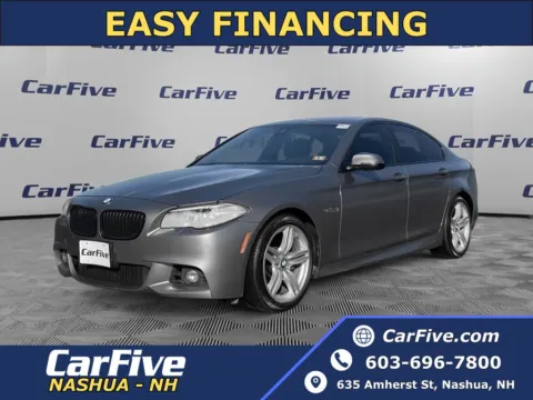 Gray 2016 BMW 5 Series 550i for sale in Nashua, NH