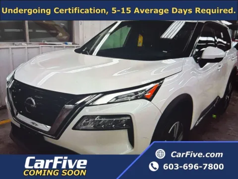 White 2021 Nissan Rogue SL for sale in Nashua, NH