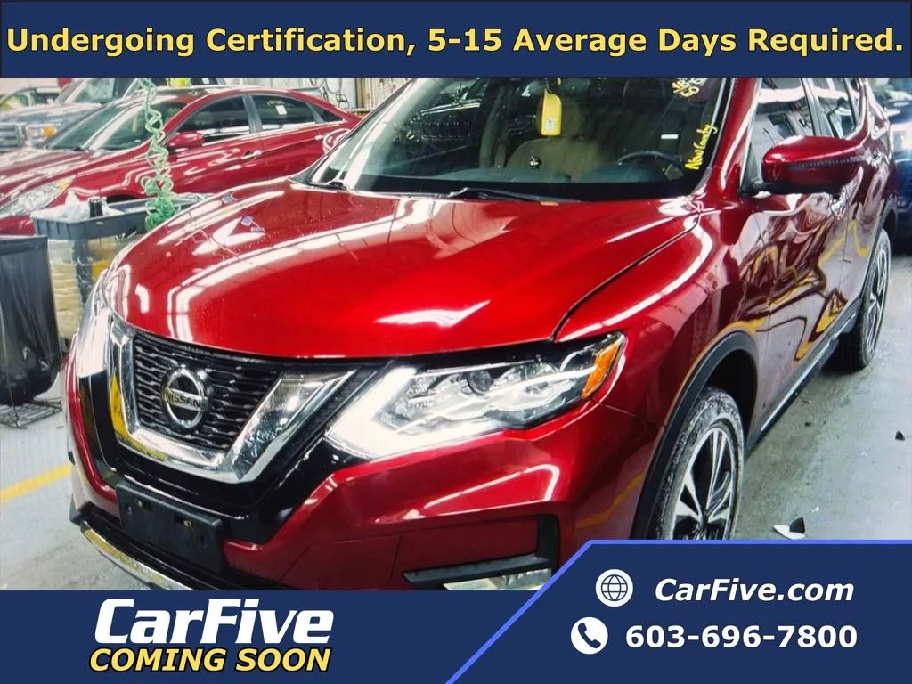Red 2018 Nissan Rogue SL for sale in Nashua, NH