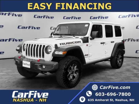 White 2018 Jeep Wrangler Unlimited Rubicon for sale in Nashua, NH