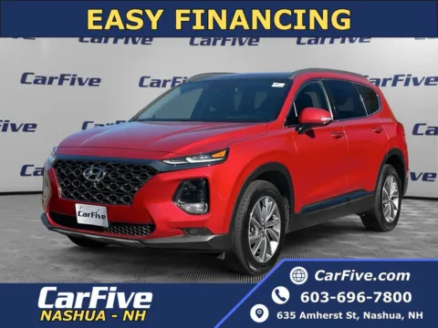 Red 2020 Hyundai Santa Fe Limited for sale in Nashua, NH