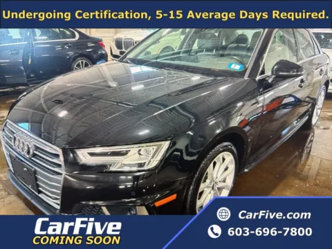 Black 2019 Audi A4 2.0T Premium Plus for sale in Nashua, NH