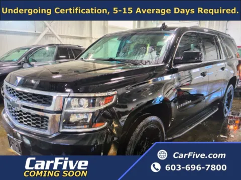 Black 2018 Chevrolet Suburban LT for sale in Nashua, NH