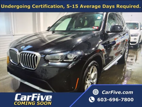 Black 2022 BMW X3 xDrive30i for sale in Nashua, NH