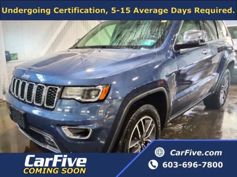 Blue 2021 Jeep Grand Cherokee Limited for sale in Nashua, NH