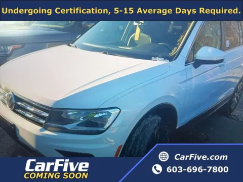 White 2021 Volkswagen Tiguan 2.0T SE for sale in Nashua, NH