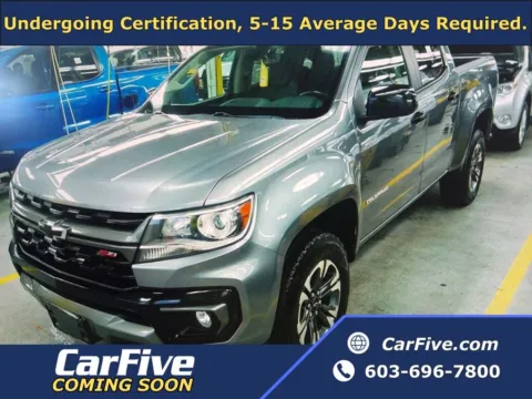 Gray 2021 Chevrolet Colorado Z71 for sale in Nashua, NH