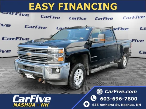 Black 2018 Chevrolet Silverado 2500HD LT for sale in Nashua, NH