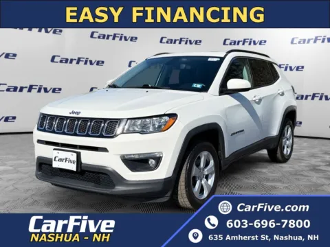 White 2018 Jeep Compass Latitude for sale in Nashua, NH