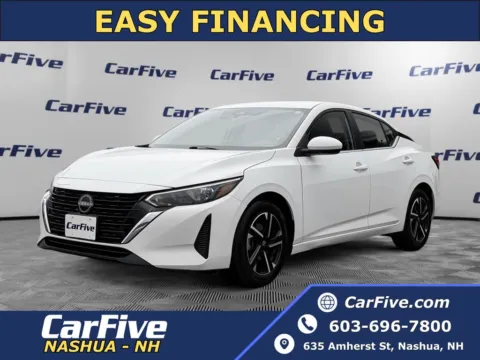 White 2024 Nissan Sentra SV for sale in Nashua, NH
