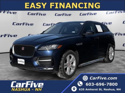 Blue 2017 Jaguar F-PACE 35t R-Sport for sale in Nashua, NH