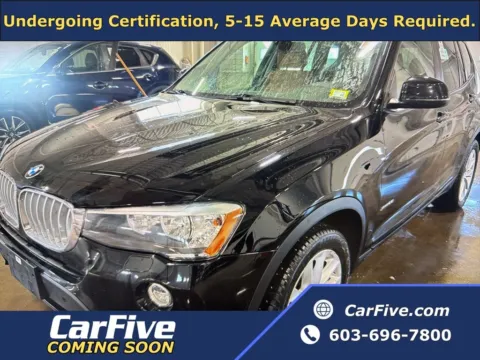 Black 2017 BMW X3 xDrive28i for sale in Nashua, NH