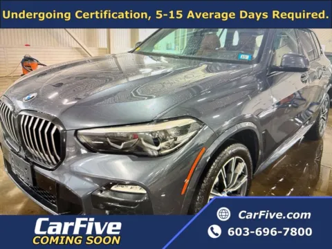 Gray 2021 BMW X5 xDrive40i for sale in Nashua, NH
