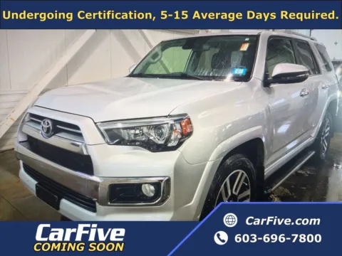 Silver 2020 Toyota 4Runner Limited for sale in Nashua, NH