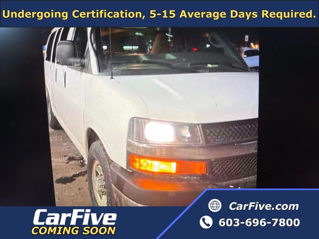 White 2018 Chevrolet Express 2500 LT for sale in Nashua, NH