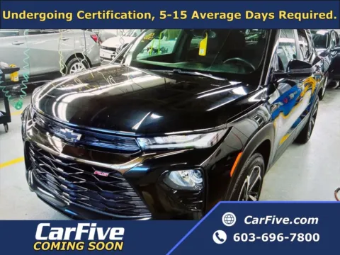 Black 2023 Chevrolet TrailBlazer RS for sale in Nashua, NH