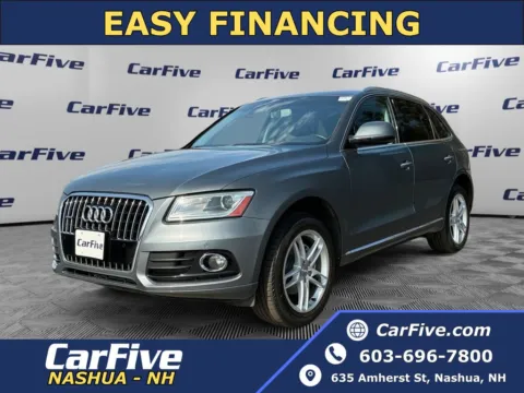 Gray 2017 Audi Q5 2.0T Premium Plus for sale in Nashua, NH