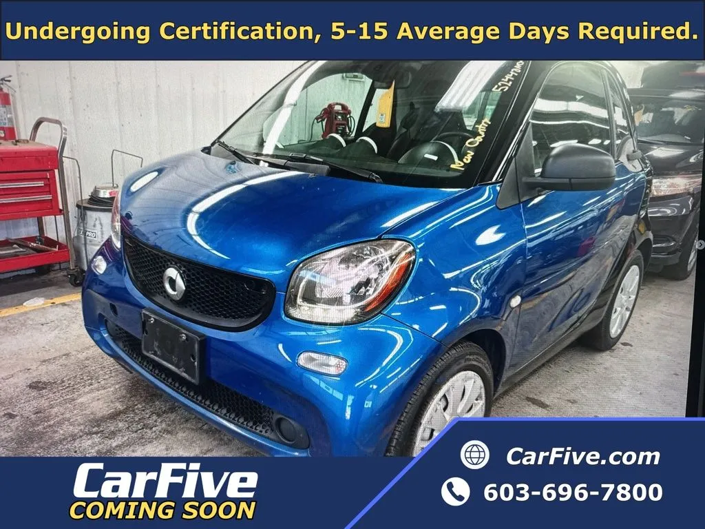 Blue 2016 smart Fortwo Pure for sale in Nashua, NH