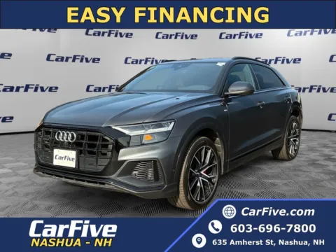 Gray 2021 Audi Q8 55 Premium Plus for sale in Nashua, NH