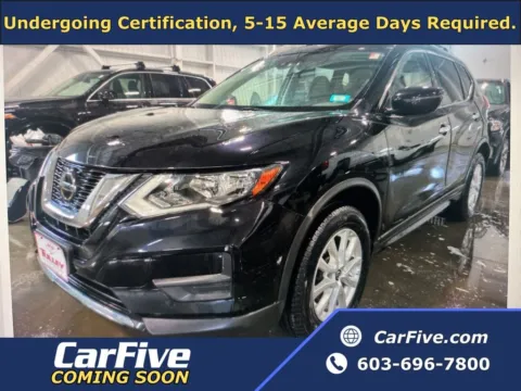 Black 2019 Nissan Rogue SV for sale in Nashua, NH