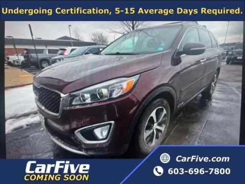 Red 2018 Kia Sorento EX for sale in Nashua, NH