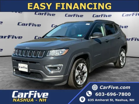 Gray 2018 Jeep Compass Limited for sale in Nashua, NH