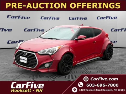 Red 2016 Hyundai Veloster Turbo for sale in Nashua, NH