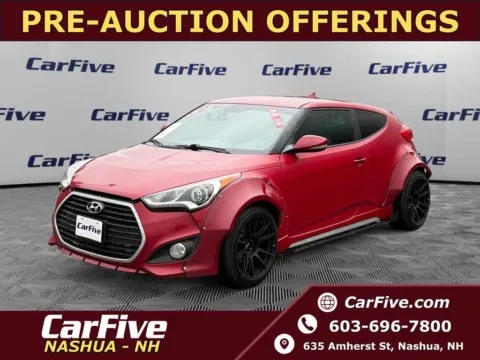 Red 2016 Hyundai Veloster Turbo for sale in Nashua, NH