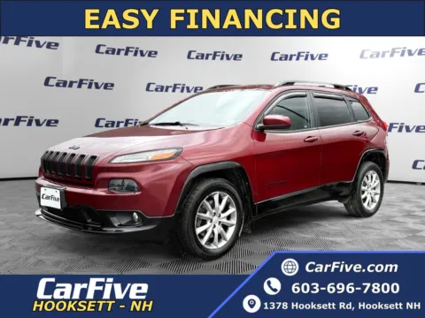 Red 2018 Jeep Cherokee Latitude for sale in Nashua, NH