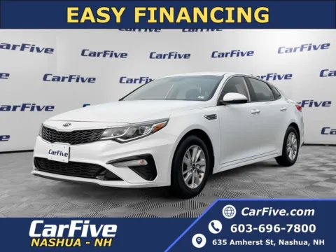 White 2019 Kia Optima LX for sale in Nashua, NH