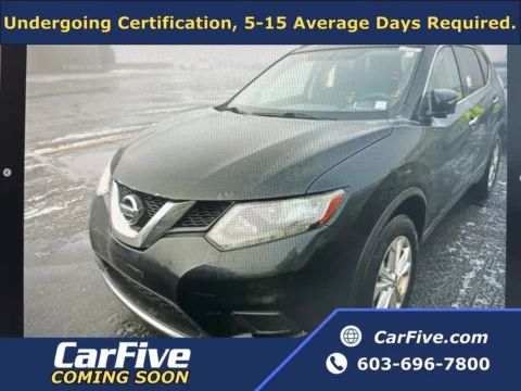 Black 2015 Nissan Rogue SV for sale in Nashua, NH