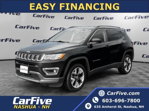 Black 2018 Jeep Compass Limited for sale in Nashua, NH