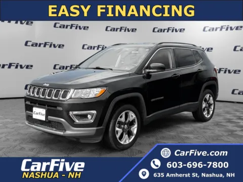 Black 2018 Jeep Compass Limited for sale in Nashua, NH