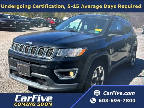 Black 2018 Jeep Compass Limited for sale in Nashua, NH