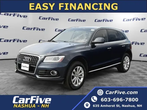Blue 2015 Audi Q5 2.0T Premium Plus for sale in Nashua, NH