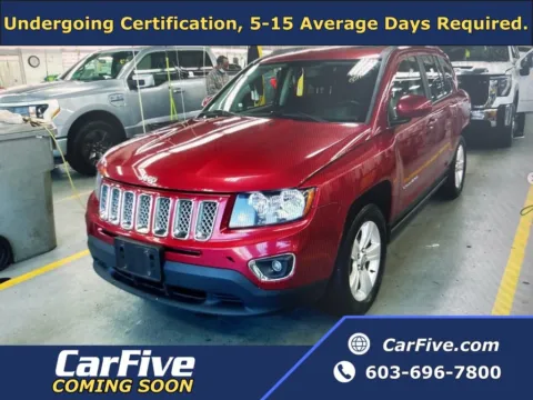 Red 2015 Jeep Compass Latitude for sale in Nashua, NH