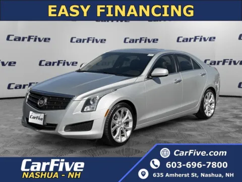 Silver 2013 Cadillac ATS 2.0L Turbo for sale in Nashua, NH