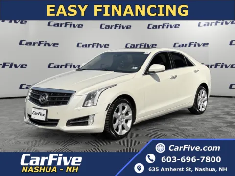 White 2013 Cadillac ATS 2.0L Turbo Performance for sale in Nashua, NH